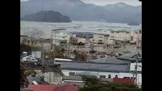 2011 Japan Tsunami Yamada stabilized with Deshaker [upl. by Bouley]