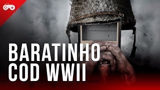 Segunda Guerra Mundial Baratinha com COD WWII [upl. by Arbmik136]