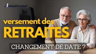 Versement des retraites en juillet  Changement de date [upl. by Ylrebmit411]