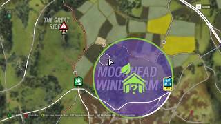 Ford GT40 MK1 Moorhead Wind Farm SPRING Barn Find Forza Horizon 4 [upl. by Garcia]