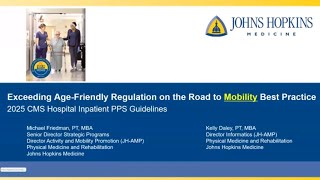 2025 CMS Hospital Inpatient PPS Guidelines Exceeding Age Friendly Regulation for Mobility [upl. by Ailina]