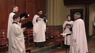 “Nunc dimittis” from the “Fauxbourdon Evening Service” by Thomas Morely [upl. by Damek]