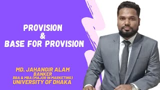 Provision amp Base for Provision In Banking [upl. by Aliwt5]