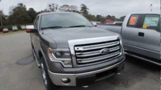 2013 FORD F150 LARIAT SUPERCREW 4X4 Review Truck Videos  98 Over Invoice  Ravenel Ford Charleston [upl. by Engleman]