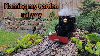 The Wessex and Mercia Light Railway a new 16mm scale live steam garden railway [upl. by Dnamra961]