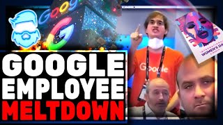 Woke Civil War At Google Unhinged Staff FIRED For MELTDOWN Live At International Womans Day Event [upl. by Aleusnoc751]