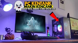 PC KENTANG Makin Ngacir Pake Windows 10 Ghost Spectre 22H2 [upl. by Lion]