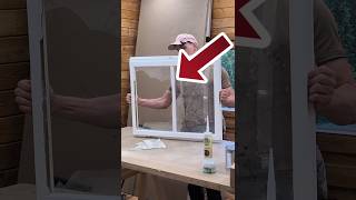 ALTES Fenster🪟 AUFARBEITEN restoration diy handwerk holz holzarbeiten woodworking werkstatt [upl. by Atikihc]