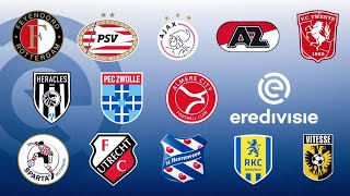 All Netherlands Eredivisie Teams 20232024 [upl. by Akiret]