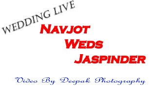 Path amp Jaggo Ceremony  Navjot Weds Jaspinder  Live By Deepak Photography Patran 7888546692 [upl. by Ahseket]