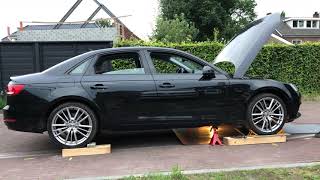 How to top up Atf oil at home  Audi A4 B9 Stronic transmission leaks [upl. by Thetos]