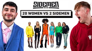 20 WOMEN VS 2 SIDEMEN ANGRY GINGE amp DANNY AARONS EDITION [upl. by Lissak]