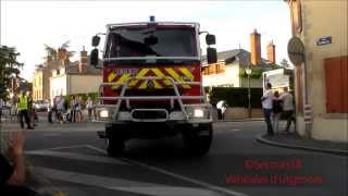 Défilé Congrès des Sapeurs Pompiers du Loiret 2014  SDIS 45 [upl. by Xyno171]