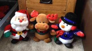 Interactive singing Christmas friendstoys  jingle bells [upl. by Caz534]