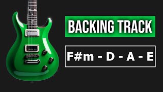 Fm D A E  Guitar Backing Track Jam in F Minor  Improvising Over Chord Changes [upl. by Caesaria872]