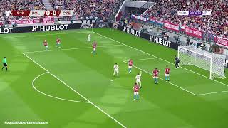 Poland vs Czech Republic 11 Highlights Goals  Euro 2024 Qualification [upl. by Artina]