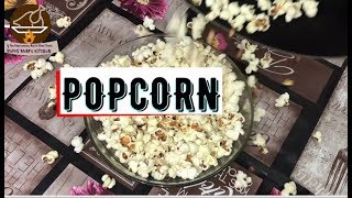 Popcorn Recipe  Homemade Popcorn On Stove  How To Make Popcorn RaYnS MoMs KiTcHeN [upl. by Alihet]