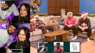 Josh Helps Freya w Sidemen Christmas GUESS THE LINK But its Very Cute [upl. by Yenwat]