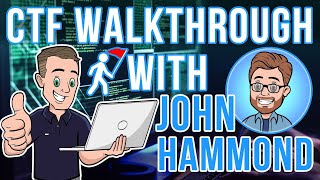 CTF Walkthrough with John Hammond [upl. by Lusty]