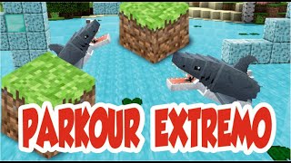 MINECRAFT PÀRKOUR EXTREMO MODO IMPOSIBLE ACTIVADO minecraft minecraft parkour 😮😱😱😰 [upl. by Leifeste]