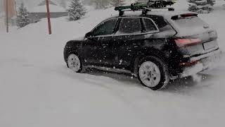 AUDI Q5 QUATTRO SNOW DRIVE 🥶🥶🥶🥶 [upl. by Teddi428]