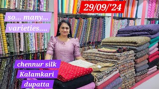 Kalamkari varieties 🌹Vichitra fur 🌹Premium Hakoba 🌹Delta 🌹Kantha cotton 🌹Bandhani 🌹No615🌹 [upl. by Eibo]