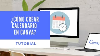 Crear un calendario en Canva [upl. by Harragan840]