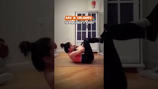 Ab and Oblique Workouts workout abs obliques tighten homeworkout workoutmotivation shorts [upl. by Buddy]