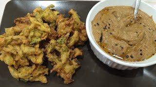 Lettuce PakoraTea time snackQuick snack recipe [upl. by Atinal]