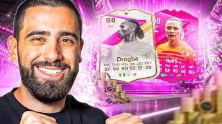 Oh LA CHANCE  JE PACK DU TRES LOURD POUR LA NOUVELLE ÉQUIPE FUTTIES SUR EA SPORTS FC 24 [upl. by Rodmun541]