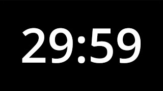 30 Minute Stopwatch Timer [upl. by Novla]