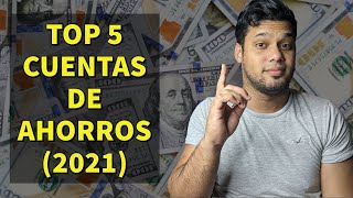 Las mejores cuentas de ahorro en USA 2021 [upl. by Menendez]