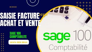 Saisie facture de vente et achat [upl. by Rolan452]