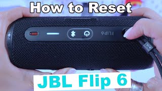 JBL Flip 6 How to Perform a Factory Reset [upl. by Maighdiln]