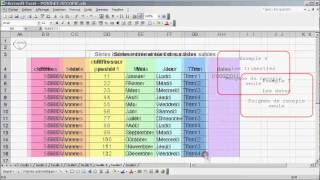 Excel  Poignée de recopie  Dupliquer  Incrémenter  PROJITECH Tuto [upl. by Perseus706]