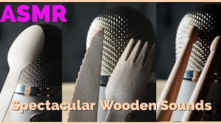 ASMR Spectacular Wooden Sounds Extraordinarily Tingly [upl. by Armalda]