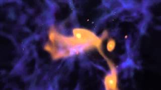 137 Billion Years Of Galaxy Formation In 442 Seconds  Simulation [upl. by Elocn]