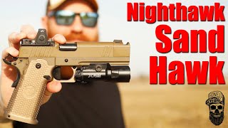 Nighthawk Sand Hawk First Shots My New Favorite Pistol [upl. by Acimad]