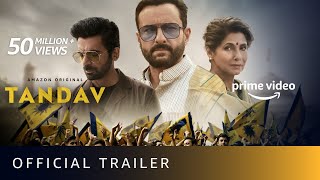 Tandav  Official Trailer  Saif Ali Khan Dimple Kapadia Sunil Grover  Amazon Original  Jan 15 [upl. by Akinahc]