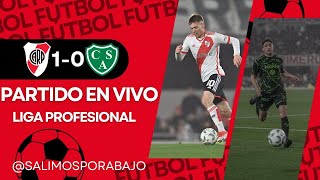 RIVER PLATE VS SARMIENTO EN VIVO🚨🚨VUELVE GALLARDO 🚨🚨LIGA PROFESIONAL  FECHA 8  FÚTBOL ARGENTINO [upl. by Archibold]