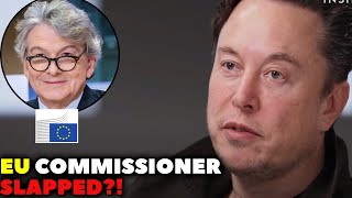 EU SLAMS its Own Over Elon Musk Warning Letter [upl. by Vassell]