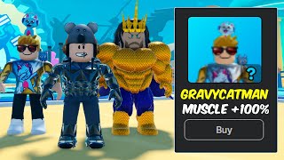 Gravycatman Became My Trainer In Gym Star Simulator [upl. by Nobile]