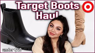 Trendy Target Boots for Fall and Winter 2021 Each Under 40 [upl. by Nniuqal342]