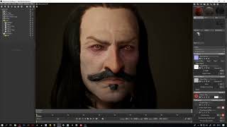 Vlad The Impaler 3D parallax in eyes [upl. by Baudin691]