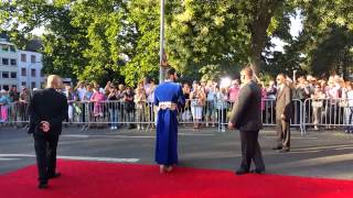 Nibelungen FestspieleRoter Teppich Harald Glööckler [upl. by Enilrem538]