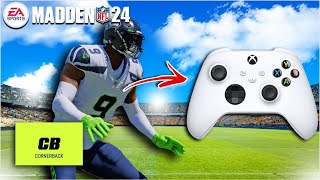 5 MUST KNOW CB TIPS IN Madden 24 Superstar PRESS NEW CROSSOVER AND MORE DO THIS NOW [upl. by Ainotal]