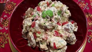 Southwestern Potato Salad Recipe [upl. by Ebocaj]