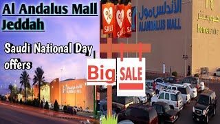 ALANDALUS MALL JEDDAHsaudiarabia shoppingmall jeddah mall vlog nationaldayoffers [upl. by Llertnov]