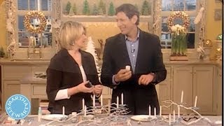 How to Decorate Your Menorah for Hanukkah  Martha Stewart [upl. by Kama]