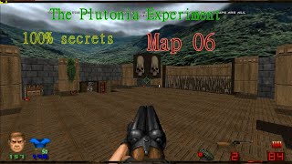 Brutal Doom v22 Test 7a  The Plutonia Experiment  Map 06 Gameplay 100 secrets [upl. by Luben]